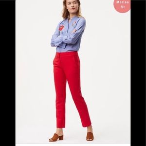 Loft Red trousers